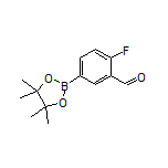 4-Fluoro-3-formylphenylboronic Acid Pinacol Ester