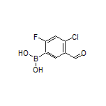 4-Chloro-2-fluoro-5-formylphenylboronic Acid