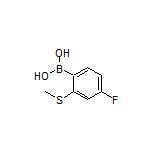 4-Fluoro-2-(methylthio)phenylboronic Acid