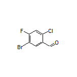 5-Bromo-2-chloro-4-fluorobenzaldehyde