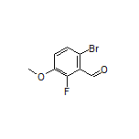 6-Bromo-2-fluoro-3-methoxybenzaldehyde