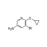 3-Amino-5-bromo-6-cyclopropoxypyridine