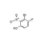 3-Bromo-4-fluoro-2-nitrophenol