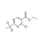 Ethyl 4-Chloro-2-(methylsulfonyl)pyrimidine-5-carboxylate
