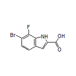 6-Bromo-7-fluoroindole-2-carboxylic Acid