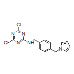 N-[4-[(1-Pyrrolyl)methyl]benzyl]-4,6-dichloro-1,3,5-triazin-2-amine