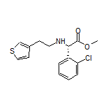 Methyl (S)-2-(2-Chlorophenyl)-2-[[2-(3-thienyl)ethyl]amino]acetate