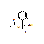 (R)-2-Acetamido-2-(2-fluorophenyl)propanoic Acid