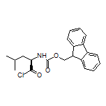 (R)-2-(Fmoc-amino)-4-methylpentanoyl Chloride