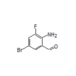 2-Amino-5-bromo-3-fluorobenzaldehyde