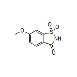 6-Methoxybenzisothiazol-3(2H)-one 1,1-Dioxide