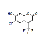 6-Chloro-7-hydroxy-4-(trifluoromethyl)-2H-chromen-2-one