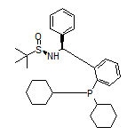 (R)-N-[(S)-[2-(Dicyclohexylphosphino)phenyl](phenyl)methyl]-2-methylpropane-2-sulfinamide