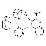 (R)-N-[(R)-[2-[Di(adamantan-1-yl)phosphino]phenyl](phenyl)methyl]-N,2-dimethylpropane-2-sulfinamide