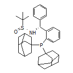 (R)-N-[(R)-[2-[Di(adamantan-1-yl)phosphino]phenyl](phenyl)methyl]-2-methylpropane-2-sulfinamide