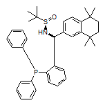 (R)-N-[(S)-[2-(Diphenylphosphino)phenyl](5,5,8,8-tetramethyl-5,6,7,8-tetrahydronaphthalen-2-yl)methyl]-2-methylpropane-2-sulfinamide