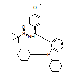 (R)-N-[(S)-[2-(Dicyclohexylphosphino)phenyl](4-methoxyphenyl)methyl]-2-methylpropane-2-sulfinamide