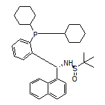 (R)-N-[(R)-[2-(Dicyclohexylphosphino)phenyl](naphthalen-1-yl)methyl]-2-methylpropane-2-sulfinamide