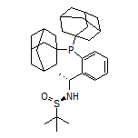 (R)-N-[(R)-1-[2-[Di(adamantan-1-yl)phosphino]phenyl]ethyl]-2-methylpropane-2-sulfinamide