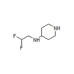 N-(2,2-Difluoroethyl)piperidin-4-amine