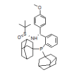 (R)-N-[(R)-[2-[Di(adamantan-1-yl)phosphino]phenyl](4-methoxyphenyl)methyl]-2-methylpropane-2-sulfinamide