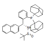 (R)-N-[(R)-[2-[Di(adamantan-1-yl)phosphino]phenyl](naphthalen-2-yl)methyl]-2-methylpropane-2-sulfinamide