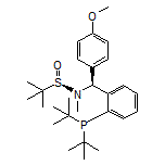 (R)-N-[(S)-[2-(Di-tert-butylphosphino)phenyl](4-methoxyphenyl)methyl]-N,2-dimethylpropane-2-sulfinamide