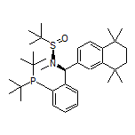 (R)-N-[(S)-[2-(Di-tert-butylphosphino)phenyl](5,5,8,8-tetramethyl-5,6,7,8-tetrahydronaphthalen-2-yl)methyl]-N,2-dimethylpropane-2-sulfinamide