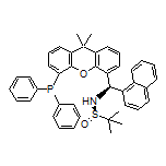 (R)-N-[(R)-[5-(Diphenylphosphino)-9,9-dimethyl-9H-xanthen-4-yl](naphthalen-1-yl)methyl]-2-methylpropane-2-sulfinamide