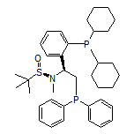 (R)-N-[(S)-1-[2-(Dicyclohexylphosphino)phenyl]-2-(diphenylphosphino)ethyl]-N,2-dimethylpropane-2-sulfinamide