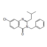 3-Benzyl-7-chloro-2-isobutylquinazolin-4(3H)-one