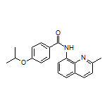 4-Isopropoxy-N-(2-methyl-8-quinolyl)benzamide