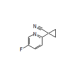 1-(5-Fluoro-2-pyridyl)cyclopropanecarbonitrile