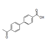 4’-Acetylbiphenyl-4-carboxylic Acid