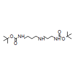 N1-Boc-N4-[3-(Boc-amino)propyl]-1,4-butanediamine