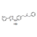 N-[4-[2-[Benzyl(methyl)amino]ethyl]phenyl]-5-(pyridin-3-yl)thiazol-2-amine Hydrobromide