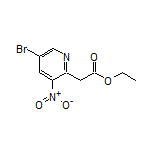 Ethyl 5-Bromo-3-nitropyridine-2-acetate