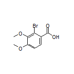 2-Bromo-3,4-dimethoxybenzoic Acid