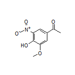 4’-Hydroxy-3’-methoxy-5’-nitroacetophenone