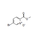 5-Bromo-2-(methoxycarbonyl)pyridine N-Oxide