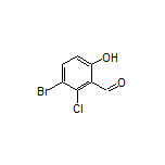 5-Bromo-6-chlorosalicylaldehyde