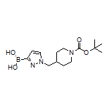 1-[(1-Boc-4-piperidyl)methyl]pyrazole-3-boronic Acid