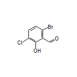 6-Bromo-3-chlorosalicylaldehyde