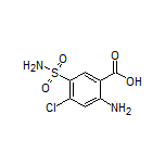 2-Amino-4-chloro-5-sulfamoylbenzoic Acid