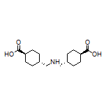 (trans,trans)-4,4’-[Azanediylbis(methylene)]dicyclohexanecarboxylic Acid