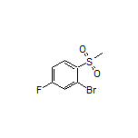 2-Bromo-4-fluoro-1-(methylsulfonyl)benzene