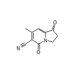 7-Methyl-1,5-dioxo-1,2,3,5-tetrahydroindolizine-6-carbonitrile