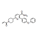 6-(1-Acryloyl-4-piperidyl)-2-(4-phenoxyphenyl)nicotinamide