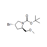 (2R,4S)-1-Boc-4-bromo-2-(methoxymethyl)pyrrolidine