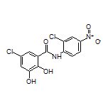 5-Chloro-N-(2-chloro-4-nitrophenyl)-2,3-dihydroxybenzamide